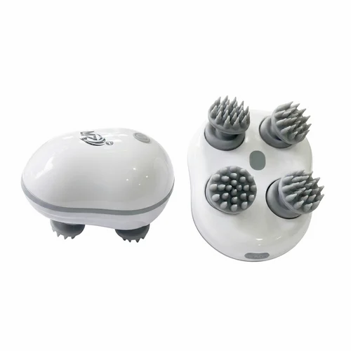 Electric Head Massager with 4 Massage Heads