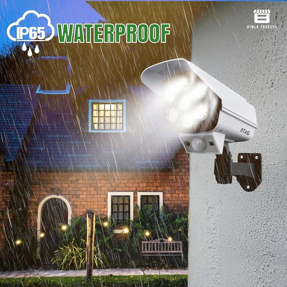 Solar Camera Light - IP65 Waterproof Outdoor