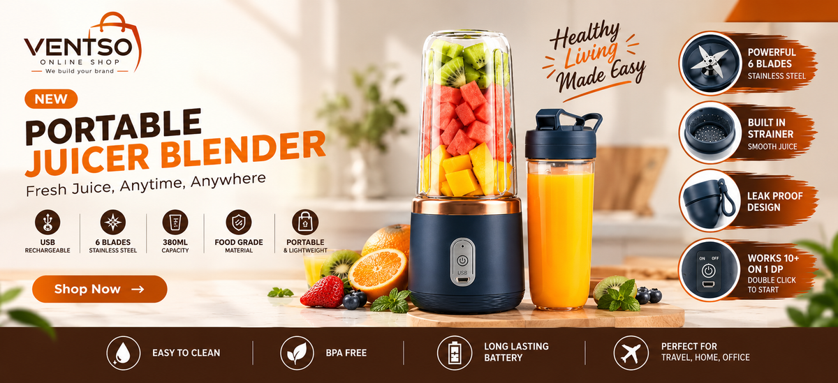 VENTSO Portable Juicer Blender - Features and Benefits