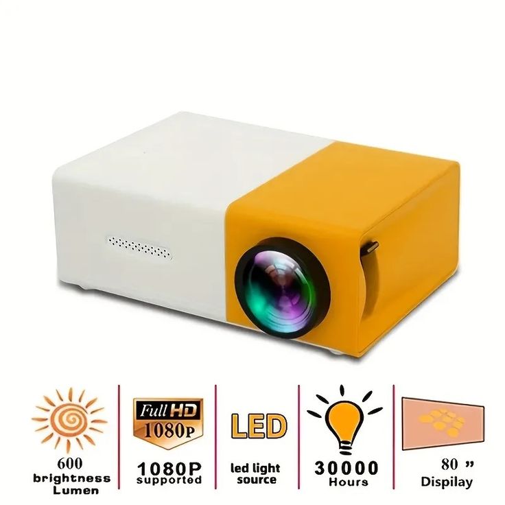 Mini projector living room cinema