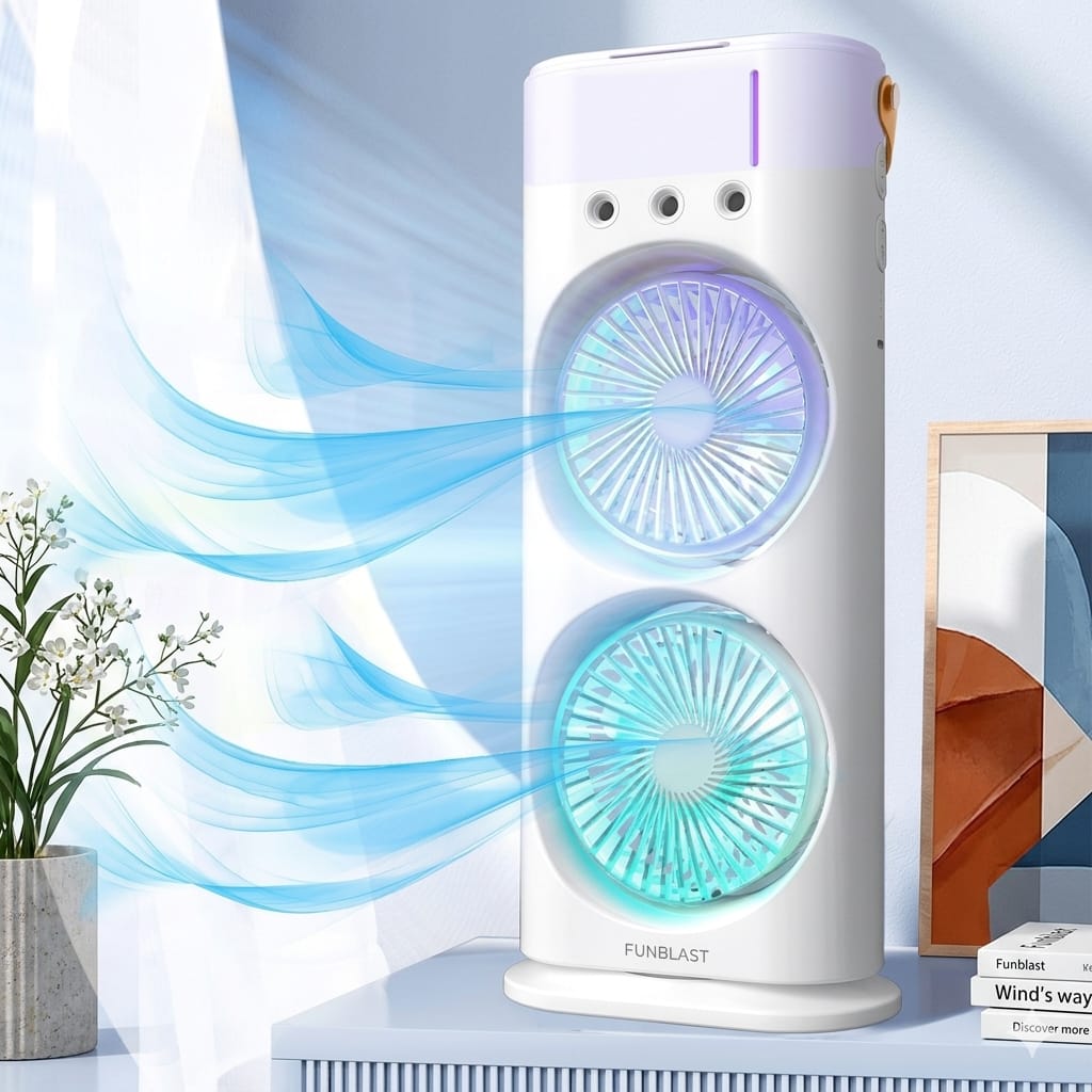 ❄️ Double Cooler Pro – Stay Chill, Stay Fresh!