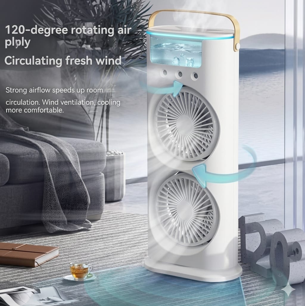 ❄️ Double Cooler Pro – Stay Chill, Stay Fresh!