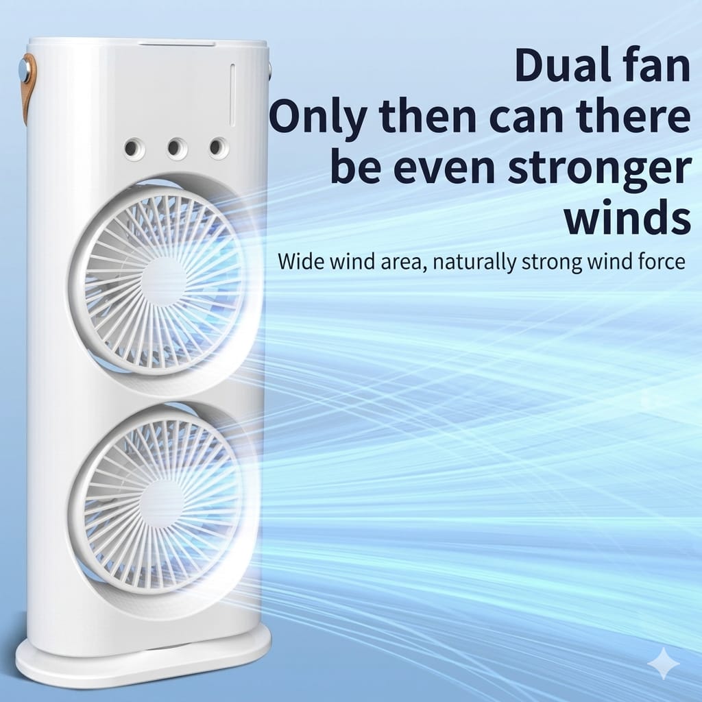 ❄️ Double Cooler Pro – Stay Chill, Stay Fresh!