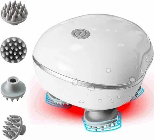Electric Scalp Massager with LED Light