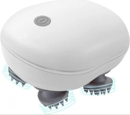 🧠 Electric Head Massager – Scalp Stimulator for Stress Relief, Hair Growth & Deep Relaxation 💫✨
