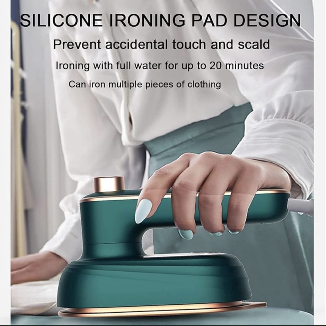 👕 Mini Steam Iron Pro – Wrinkle-Free Clothes in Seconds!