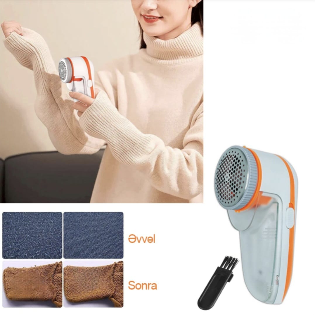 🧹 Pro Electric Lint Remover – Fabric Shaver & Bobble Remover for Clothes, Sweaters & Sofas ✨