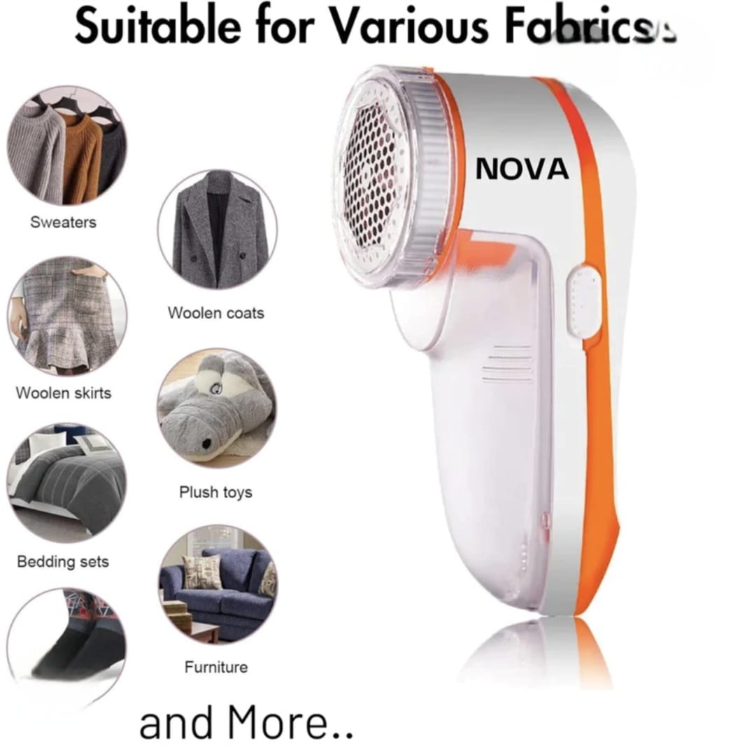 🧹 Pro Electric Lint Remover – Fabric Shaver & Bobble Remover for Clothes, Sweaters & Sofas ✨