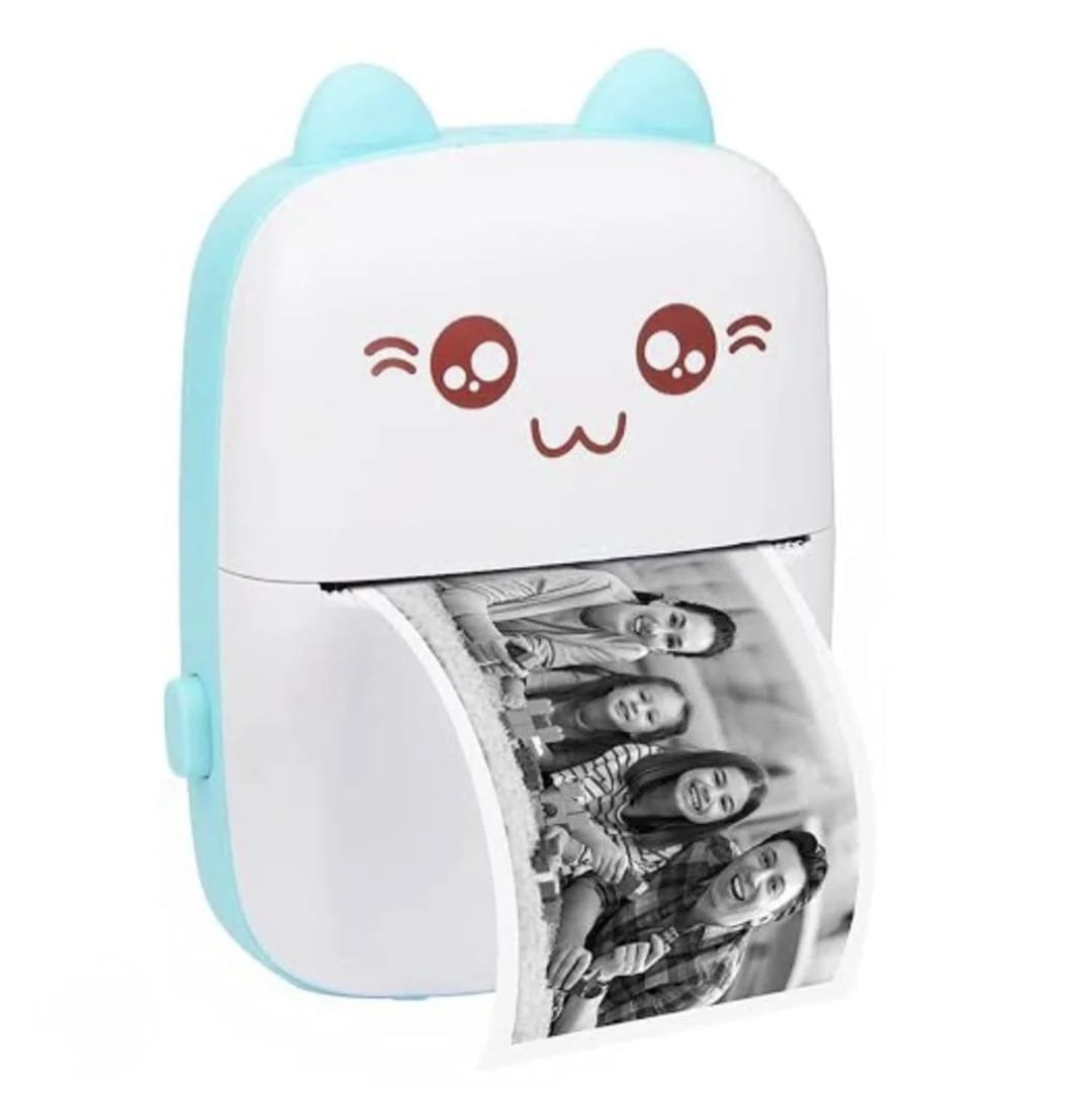 🖨️ Portable Mini Printer – Wireless Thermal Photo & Label Printer for Home, Office & Travel ✨