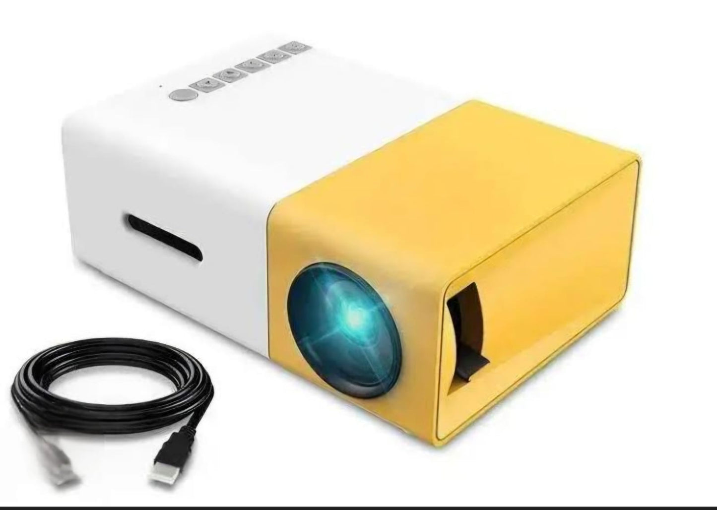 🎥 Portable Mini Projector – HD Wireless Home Theatre Projector for Movies, Gaming & Outdoor Use ✨