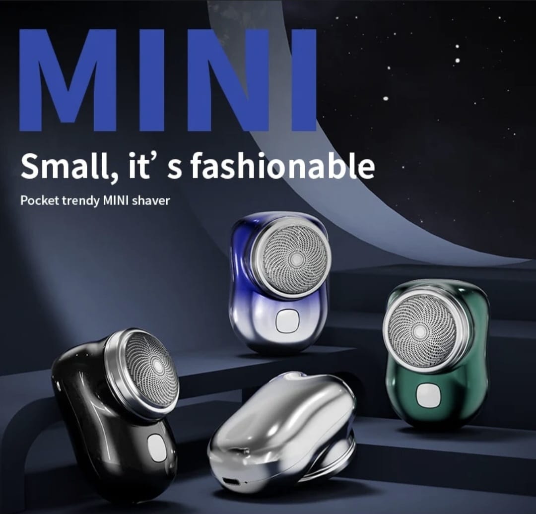 ✂️ Mini Shaver Pro – Pocket-Sized Grooming, Anytime Anywhere!