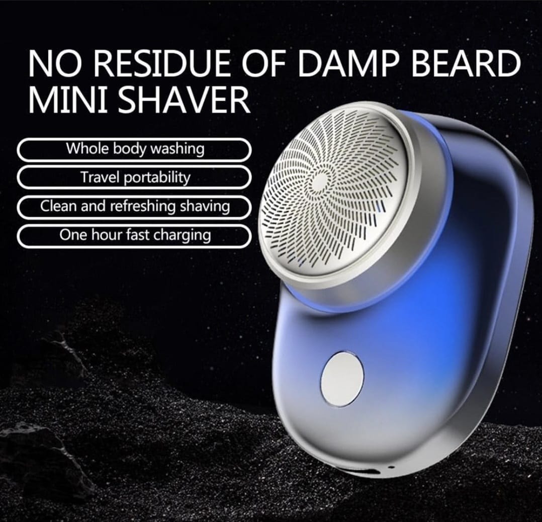✂️ Mini Shaver Pro – Pocket-Sized Grooming, Anytime Anywhere!