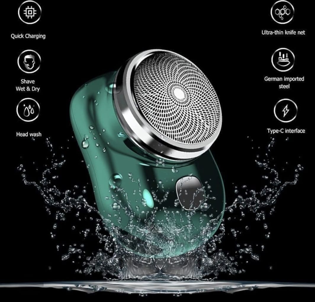 ✂️ Mini Shaver Pro – Pocket-Sized Grooming, Anytime Anywhere!