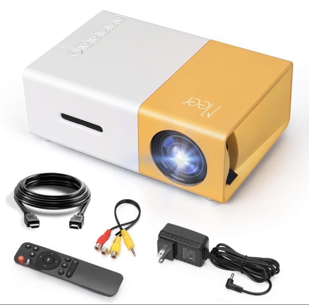 🎥 Portable Mini Projector – HD Wireless Home Theatre Projector for Movies, Gaming & Outdoor Use ✨