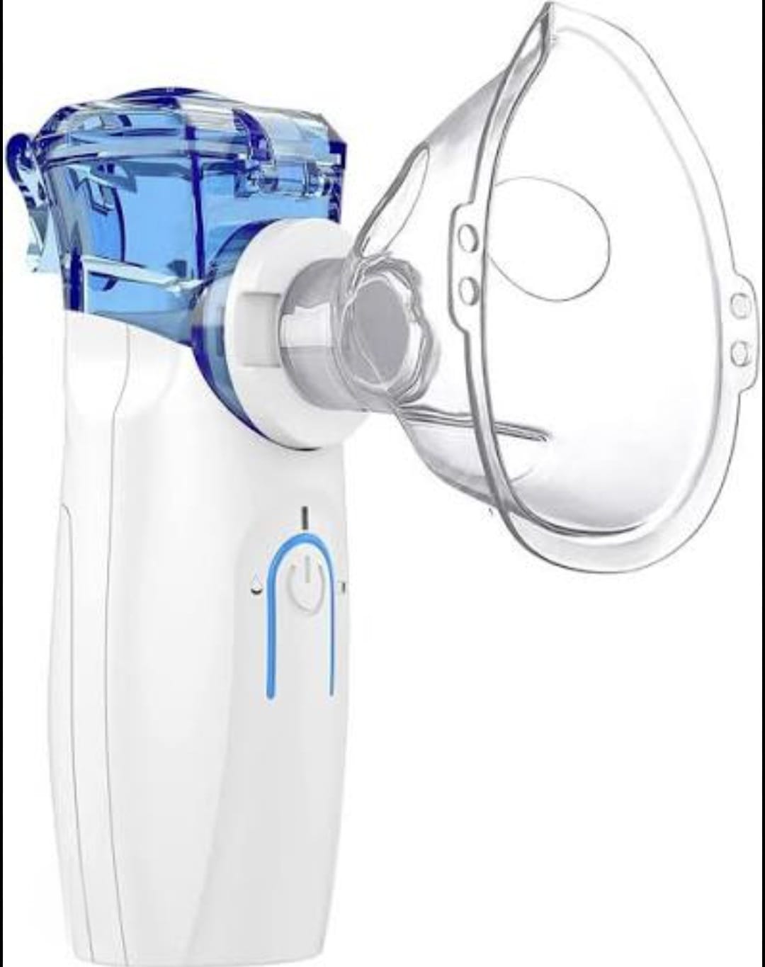 🌫️ Portable Mesh Nebulizer Machine – Silent, Rechargeable Inhaler for Adults & Kids | Fast Respiratory Relief 💙✨