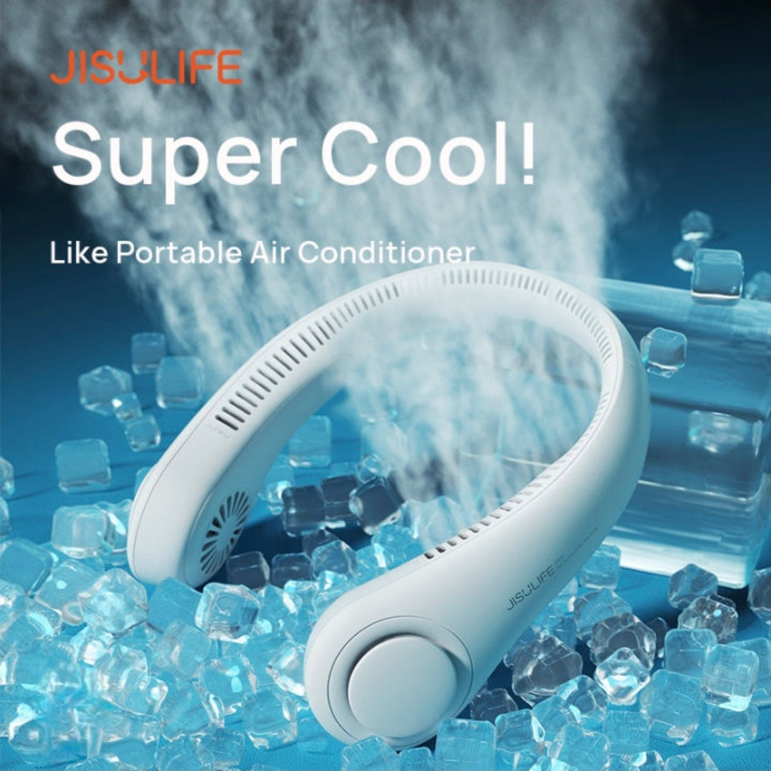 🌬️ AirWear Pro – Hands-Free Portable Neck Fan