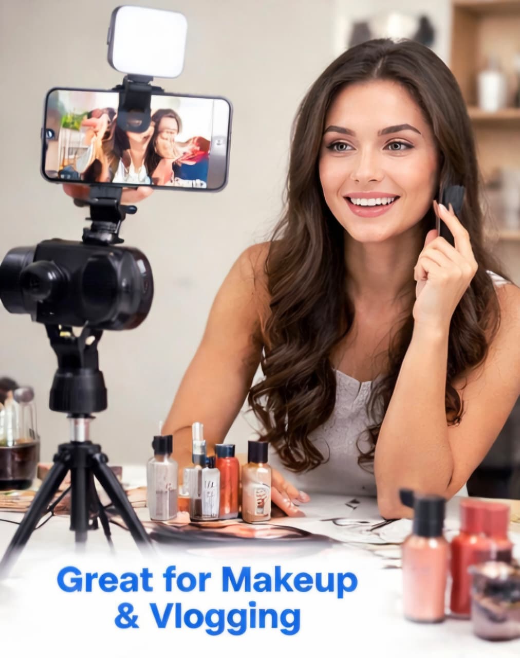 💡 Portable Selfie Ring Light – Clip-On LED Fill Light for Perfect Photos, Reels & Video Calls 🤳✨
