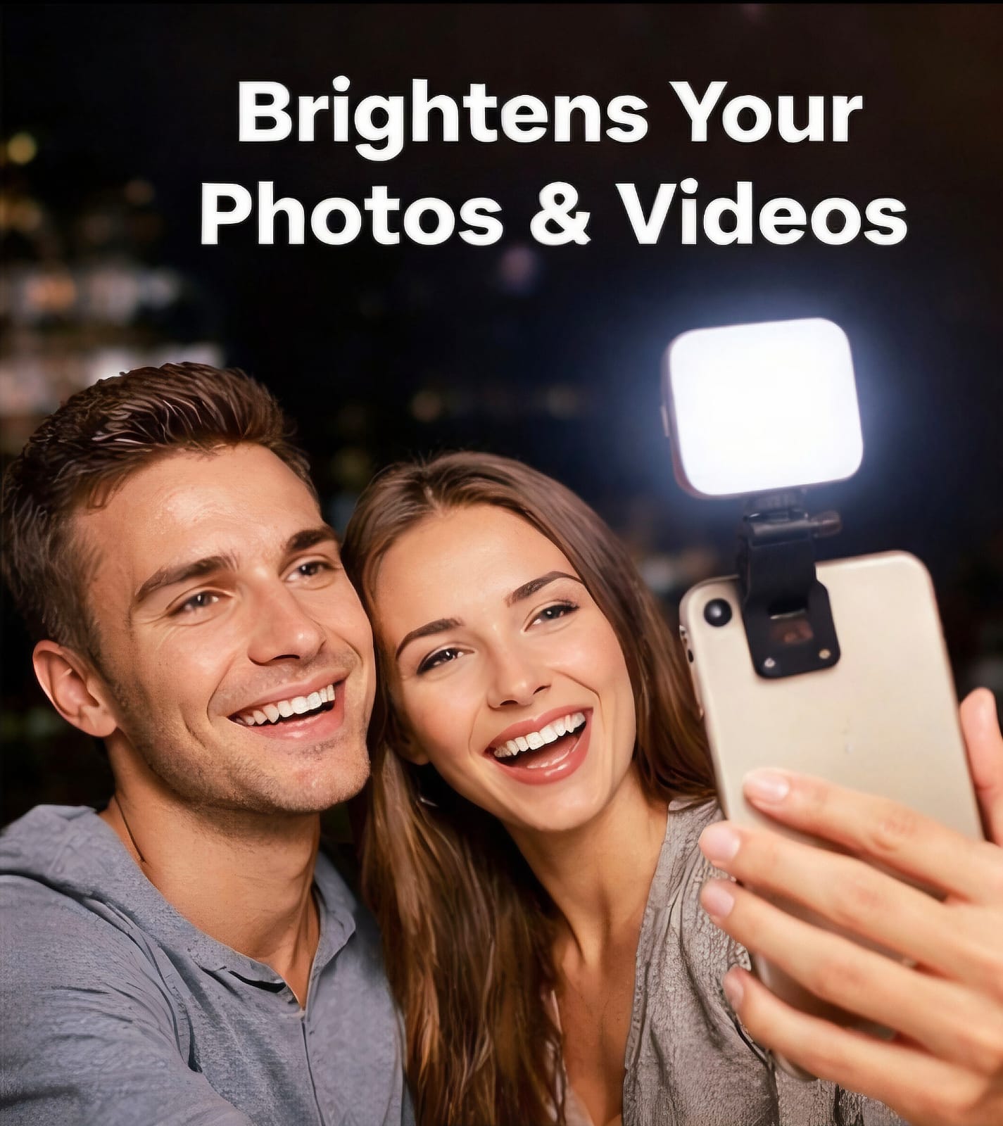 💡 Portable Selfie Ring Light – Clip-On LED Fill Light for Perfect Photos, Reels & Video Calls 🤳✨