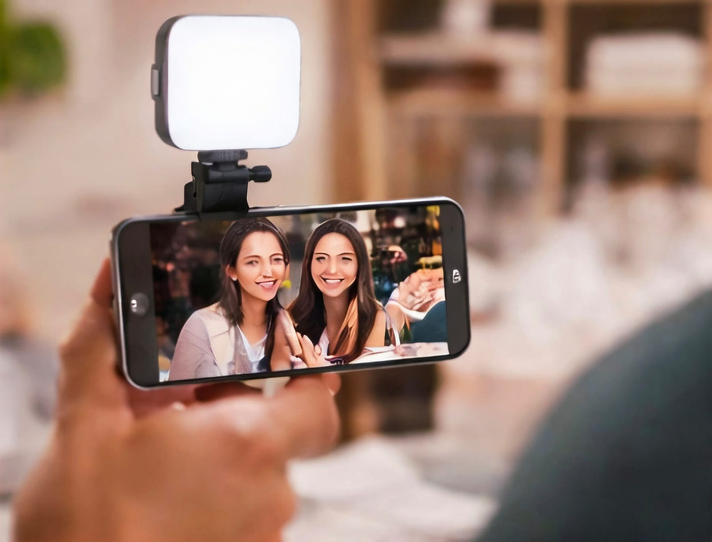 💡 Portable Selfie Ring Light – Clip-On LED Fill Light for Perfect Photos, Reels & Video Calls 🤳✨