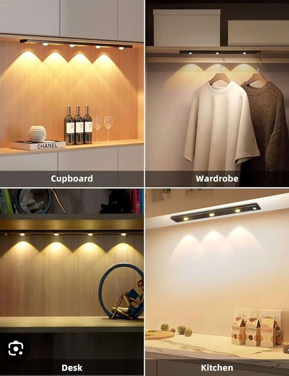 💡 Smart Sensor LED Light – Auto On/Off, Save Energy Every Day!