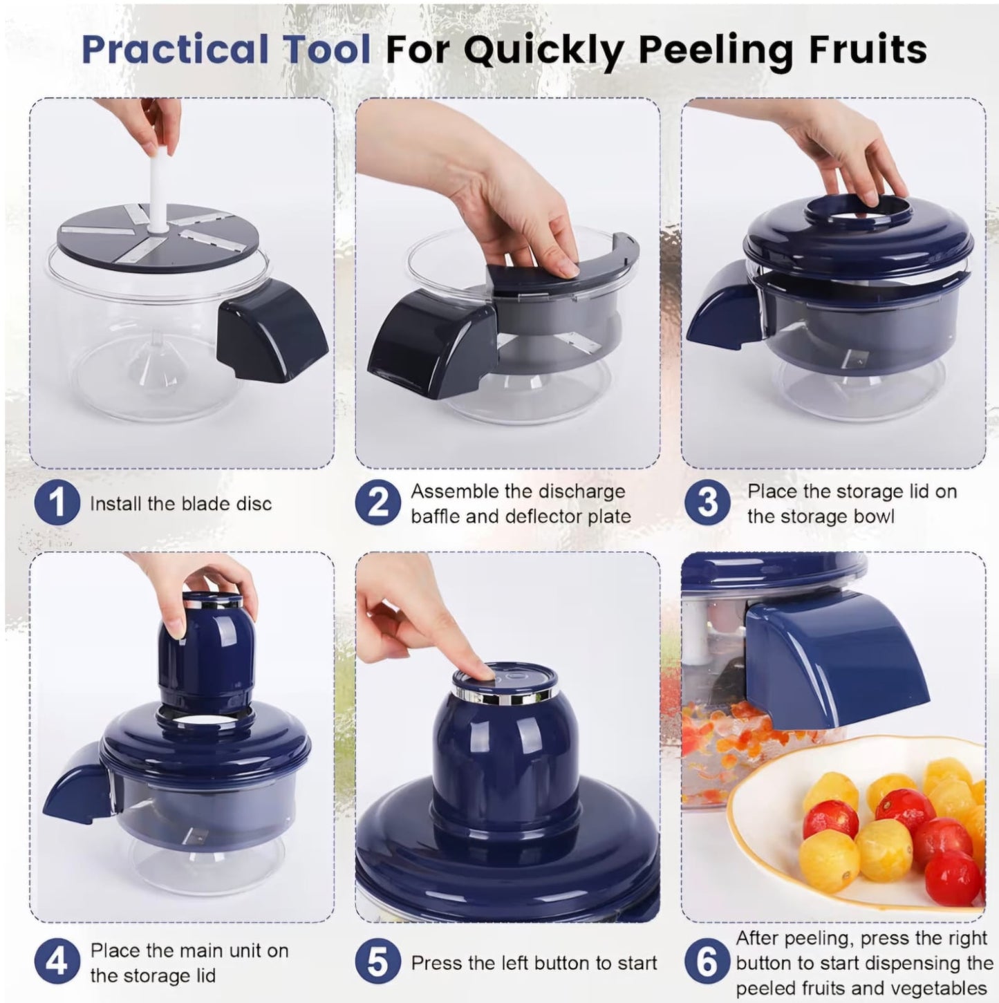 🥕 Pro Vegetable Peeler – Sharp, Ergonomic & Built for Every Kitchen 🍽️